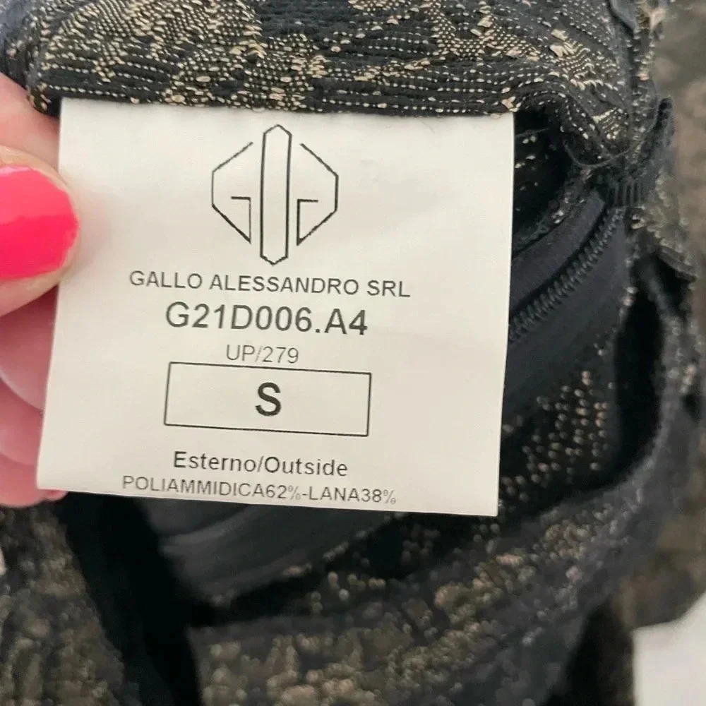 Golden Goose metallic embroidered skinny pants - Picture 7 of 11